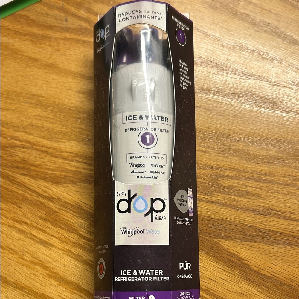 Whirlpool EveryDrop Refrigerator Water Filter 1. EDR1RXD1